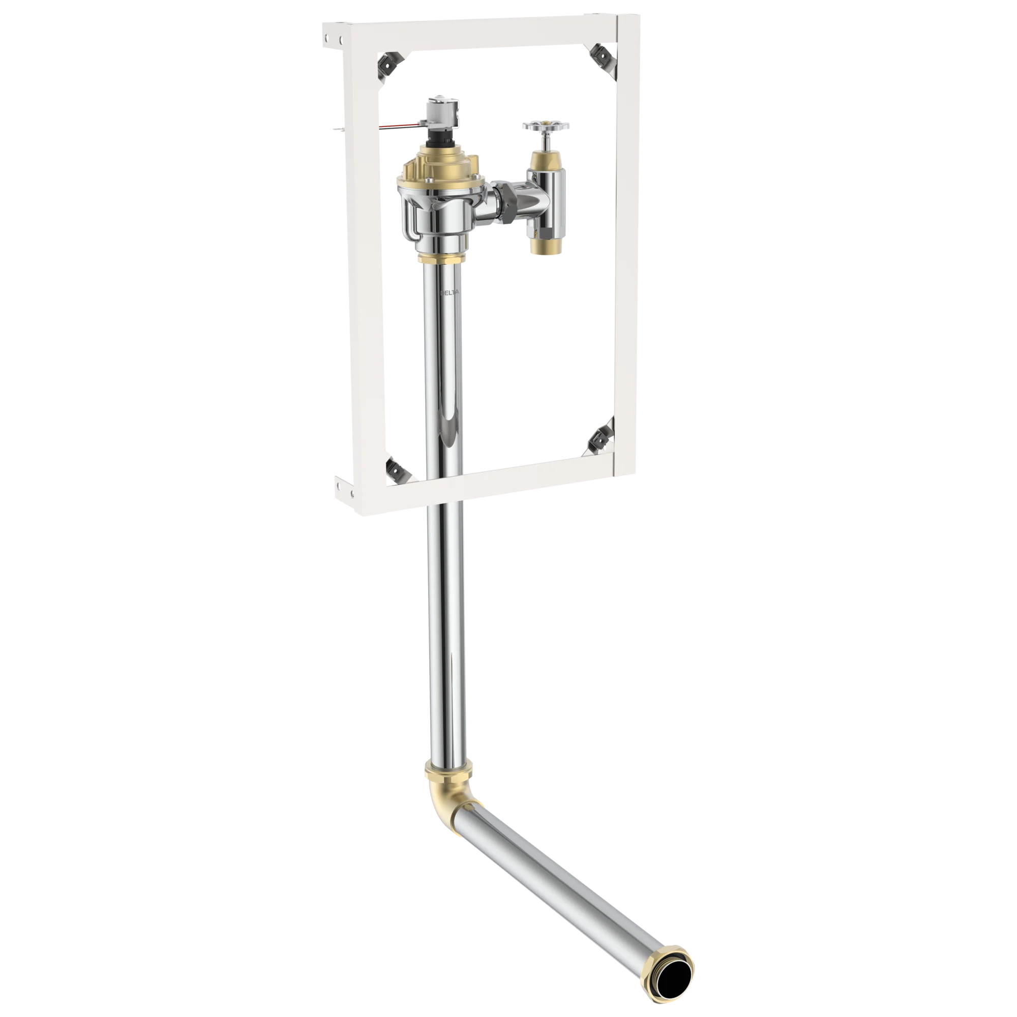 Commercial 1600T Series: Electronic Concealed Hardwire Flush Valve Rough-In - Image 3