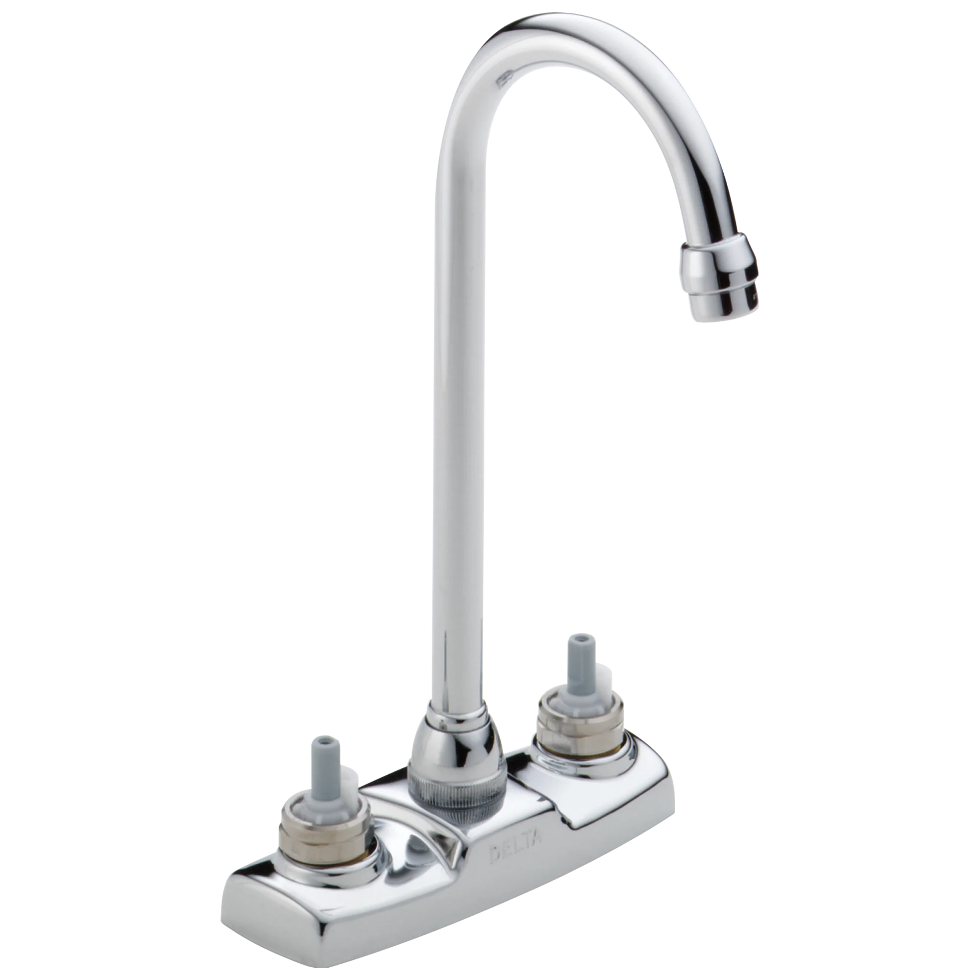 Delta 2172LF-LHP Classic Two Handle Bar / Prep Faucet - Less Handles