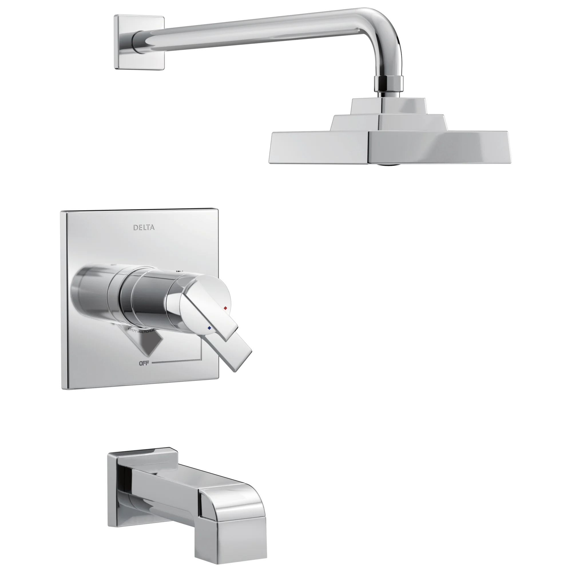 Delta Ara:T17T467 TempAssure 17T Series H2Okinetic Tub & Shower Trim - Image 4