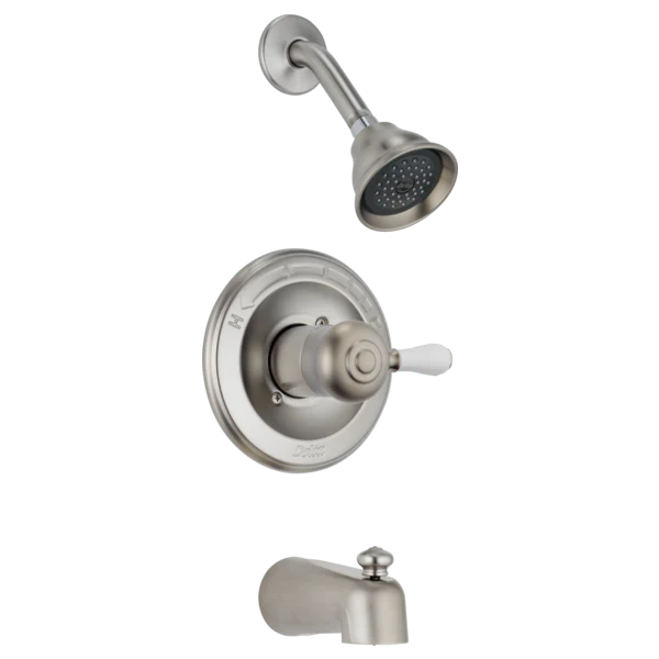 Delta Leland:H777 Porcelain Handle Kit - Tub & Shower - Image 6