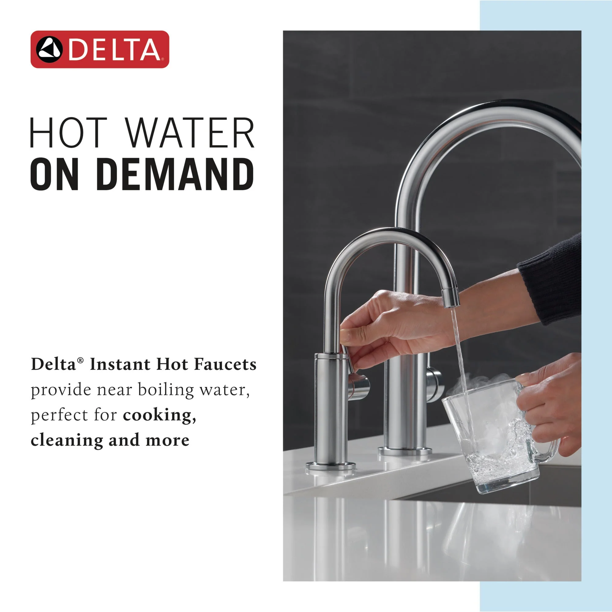 Delta Other: Contemporary Round Instant Hot Water Dispenser - Image 12