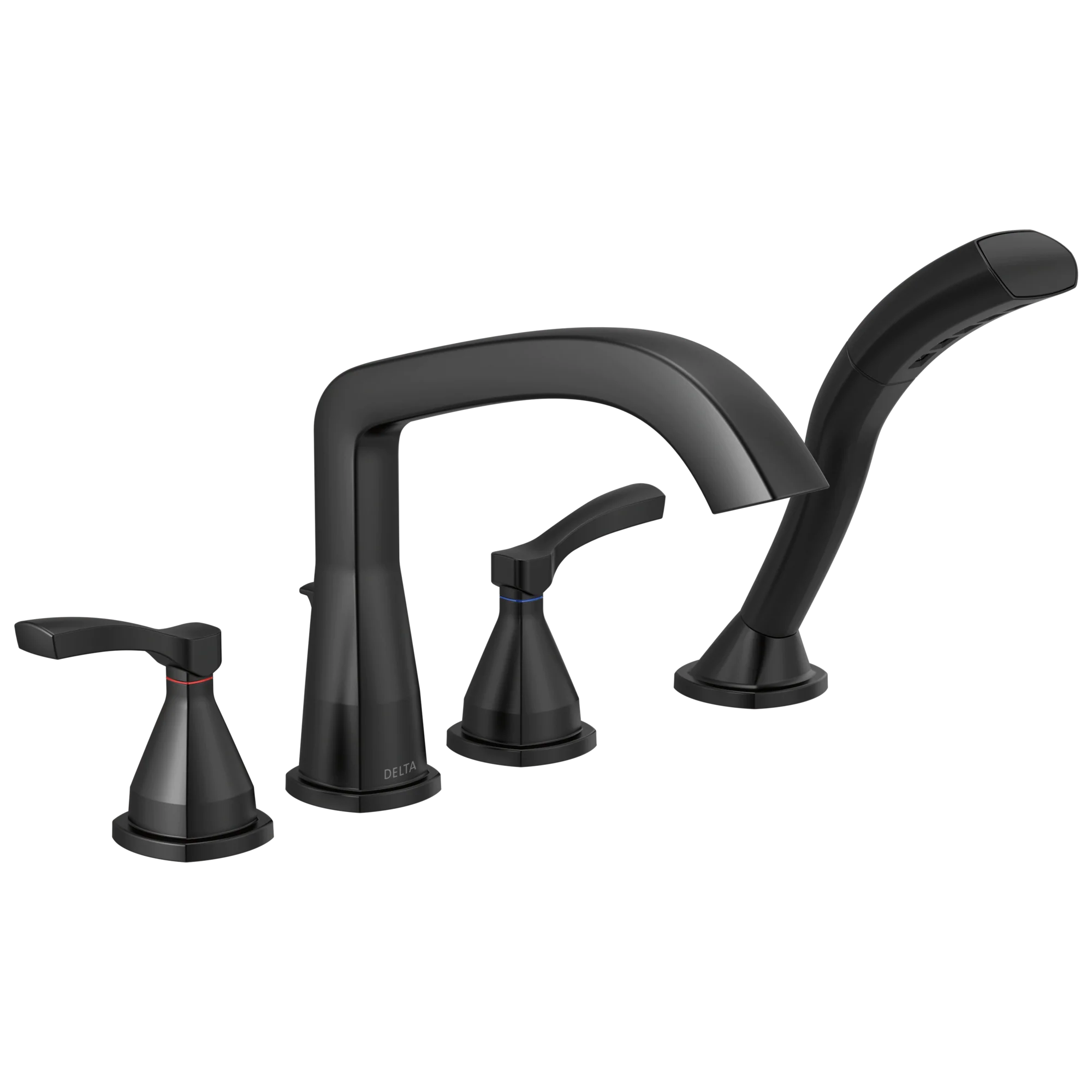 Delta Stryke:T4776 Four Hole Roman Tub Trim - Image 5