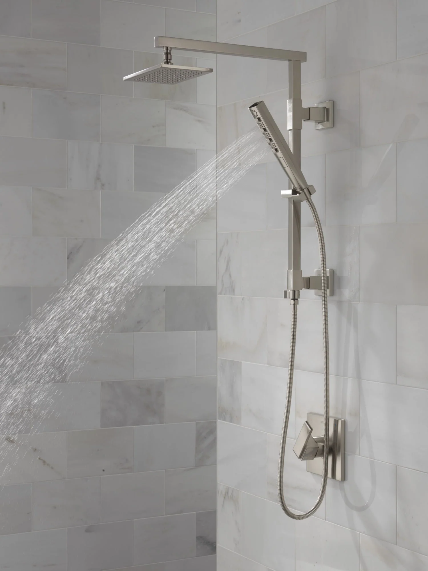 Delta Universal Showering Components: Shower Column 18" Angular - Image 22