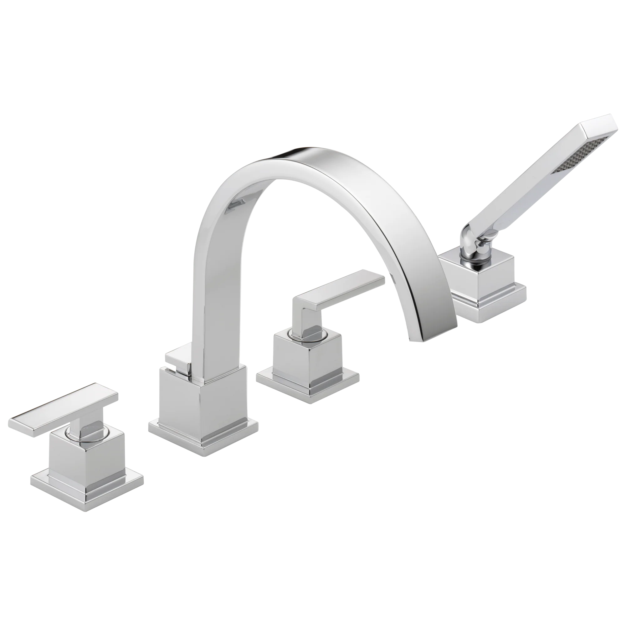 Delta T4753 Vero Roman Tub Trim with Hand Shower - Image 5