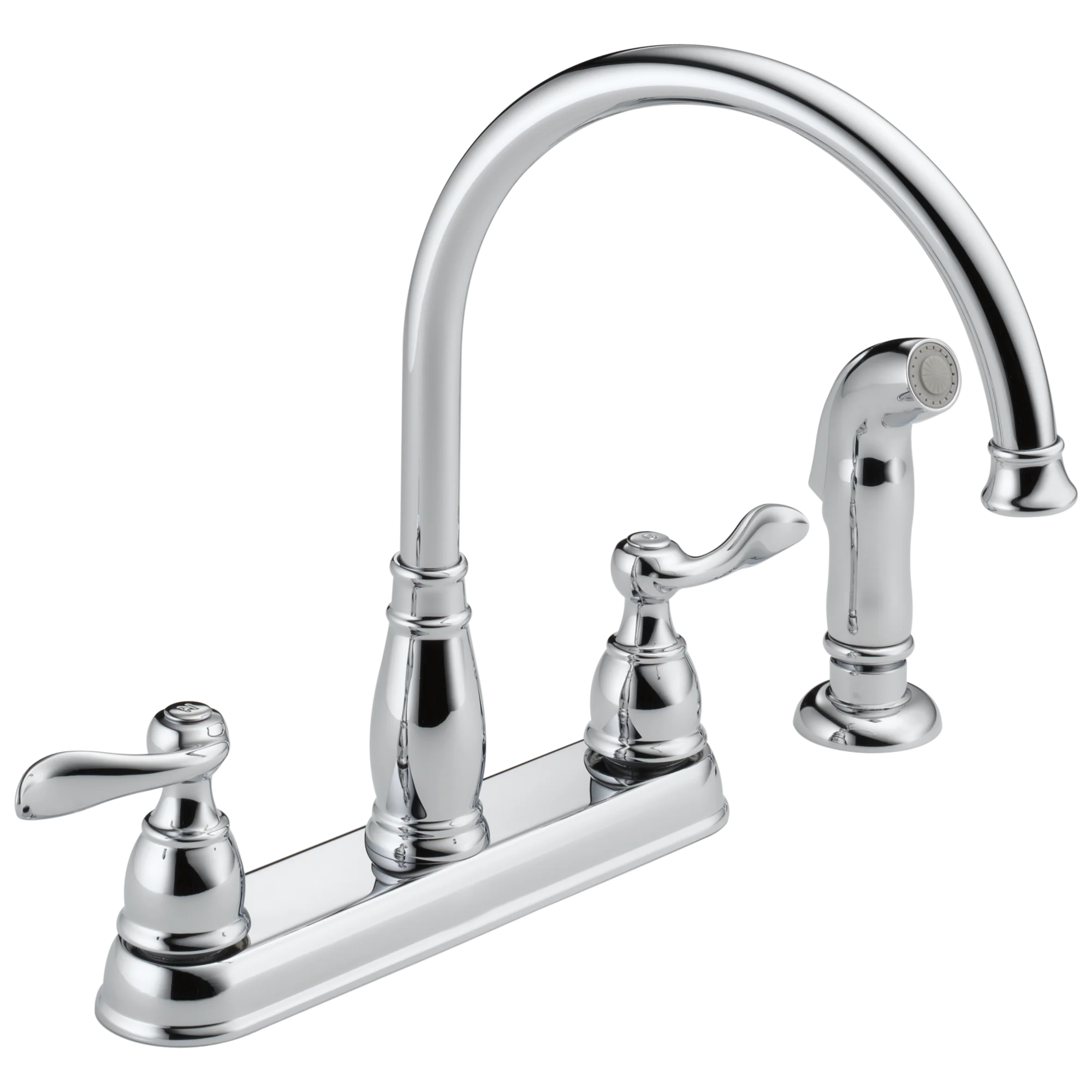 Delta Windemere:21996LF Two Handle Kitchen Faucet - Image 4
