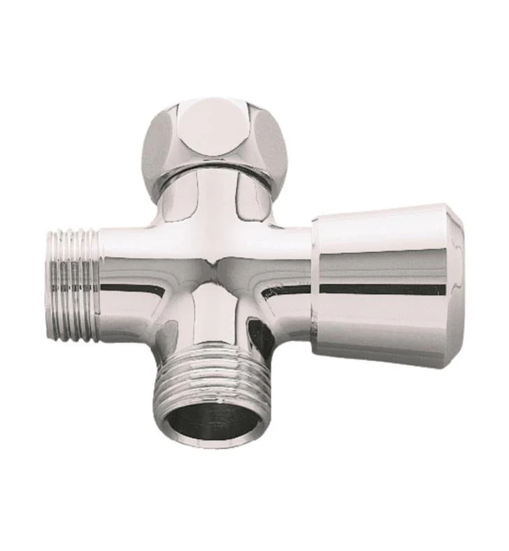 Grohe 28036000 Shower Arm Diverter with 1/2 Inch Connections