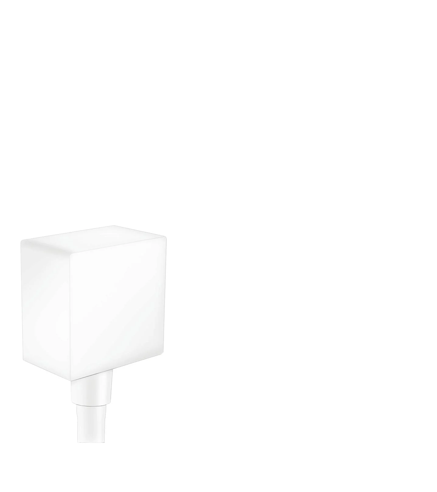hansgrohe FixFit Wall Outlet Square with Check Valves - Image 5