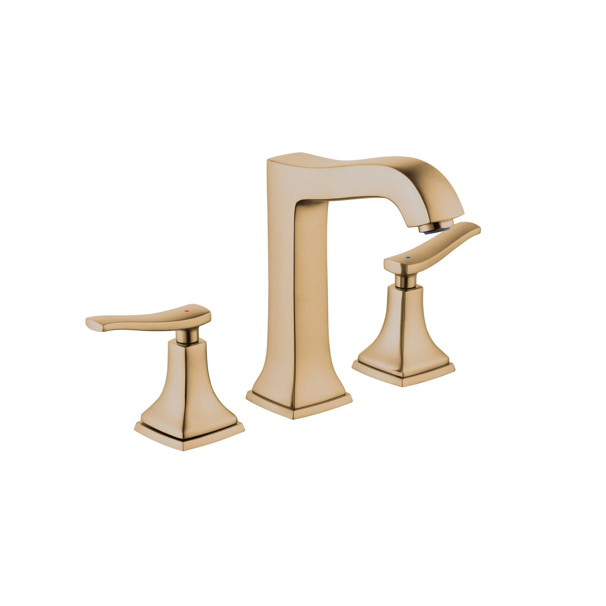 hansgrohe Metropol Classic Widespread Faucet 160 with Lever Handles and Pop-Up Drain, 1.2 GPM - Image 7