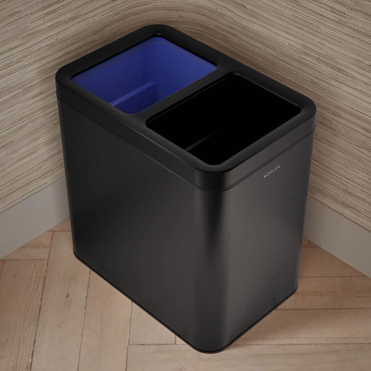 KOHLER K-31315 22-liter dual-compartment open-top trash can - Image 16