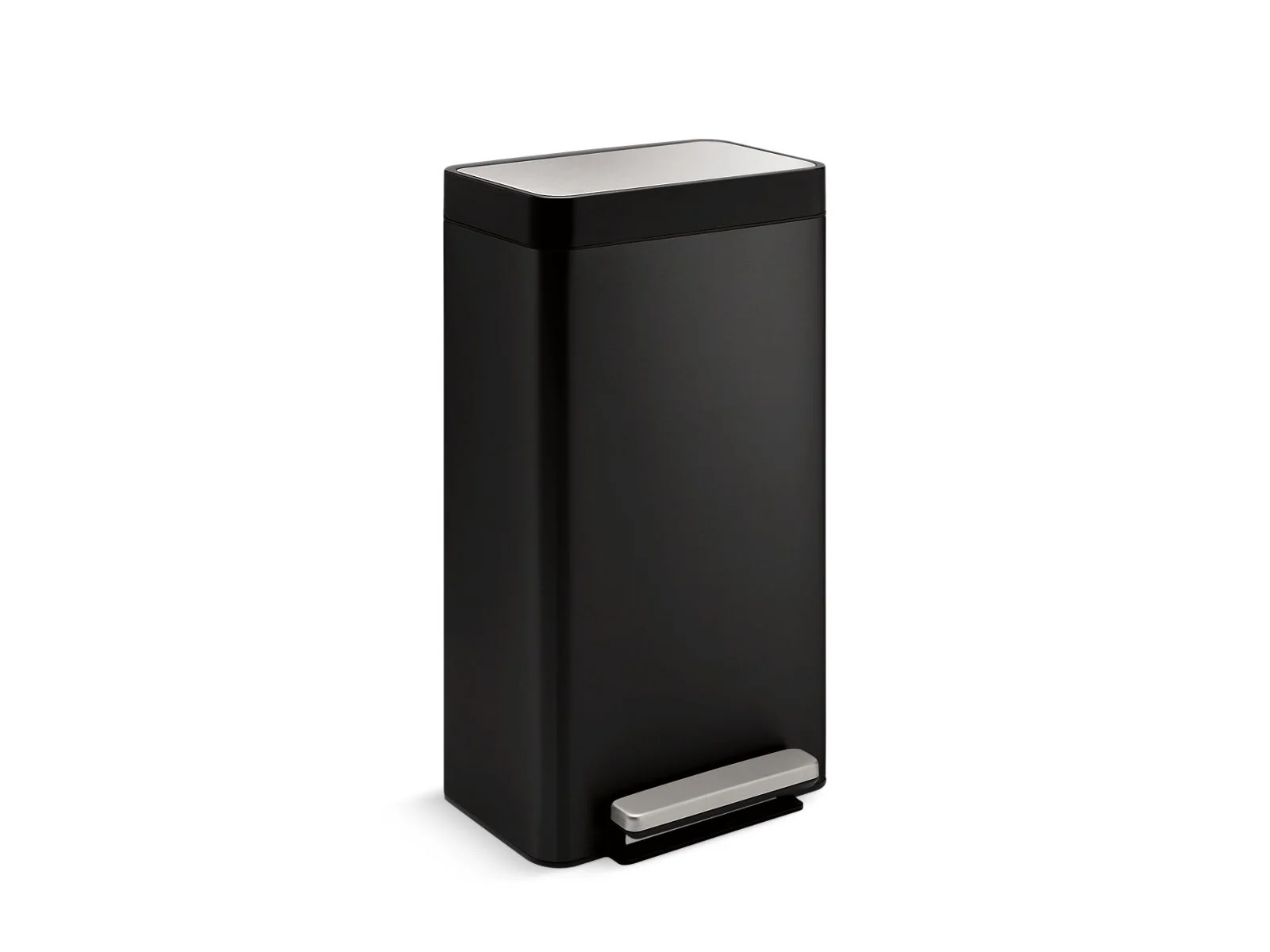 KOHLER K-20941 8-gallon loft stainless steel step trash can
