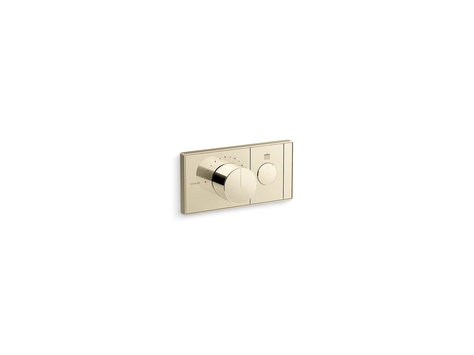 KOHLER K-26345-9 Anthem One-outlet recessed mechanical thermostatic valve control - Image 12