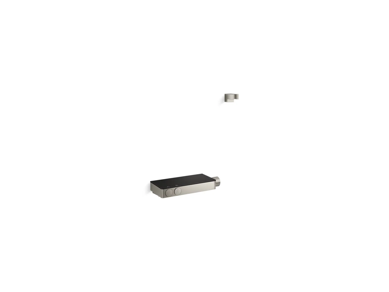 KOHLER K-26335-9 Anthem Two-way exposed thermostatic valve and control panel with integrated handshower holder - Image 6