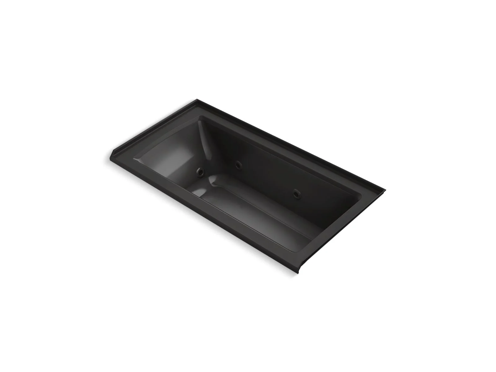 KOHLER K-1947-R Archer 60" x 30" alcove whirlpool bath, right drain - Image 3