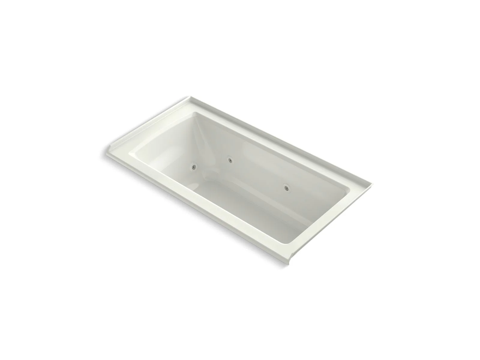 KOHLER K-1947-R Archer 60" x 30" alcove whirlpool bath, right drain - Image 6