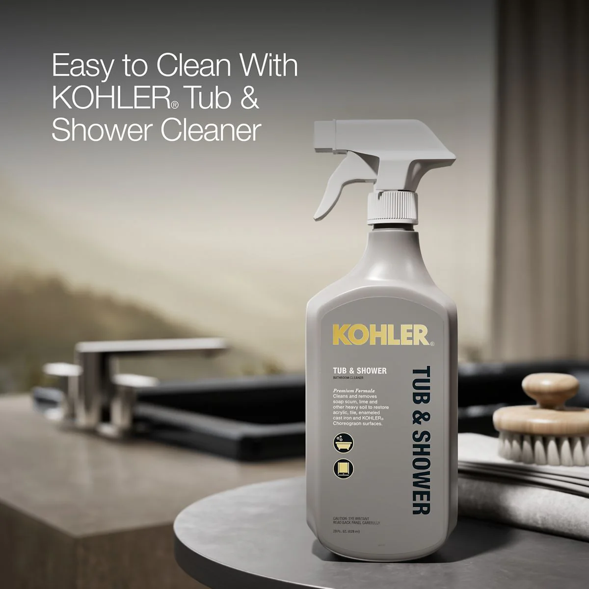 KOHLER K-1946-W1 Archer 60" x 30" drop-in bath with Bask heated surface - Image 26