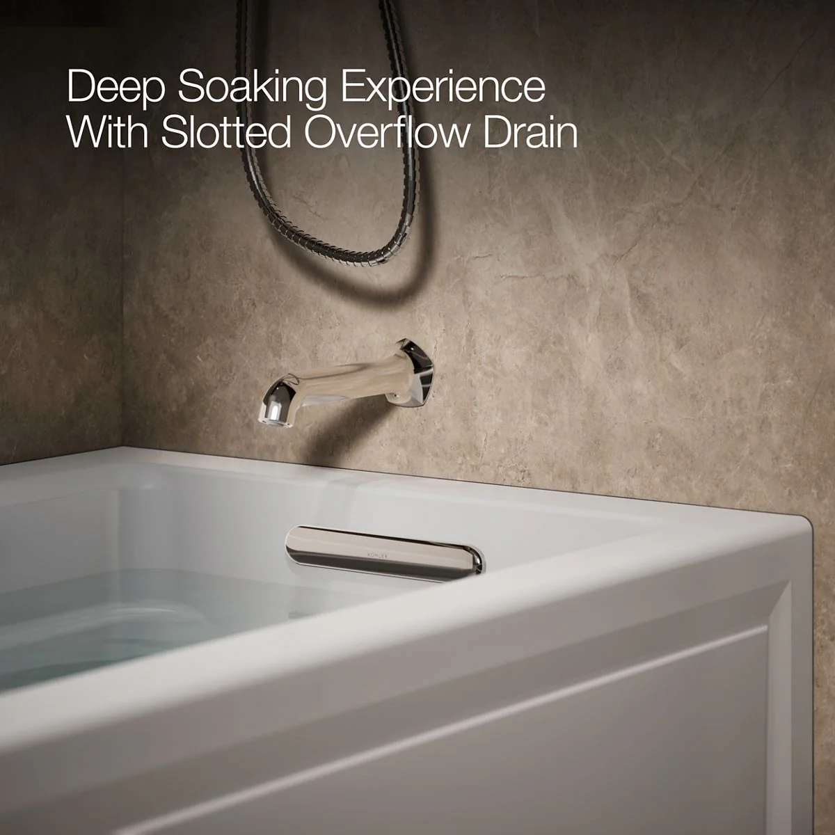 KOHLER K-1122-GHRAW Archer 60" x 32" alcove Heated BubbleMassage air bath with Bask heated surface, right drain - Image 20
