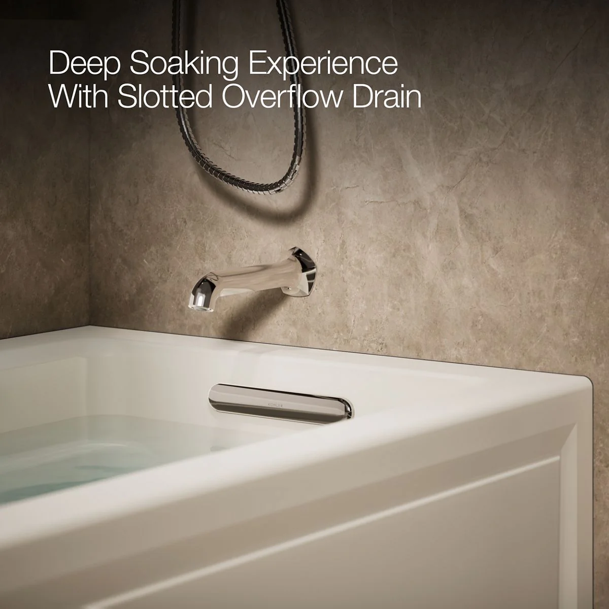 KOHLER K-1122-GHRAW Archer 60" x 32" alcove Heated BubbleMassage air bath with Bask heated surface, right drain - Image 25