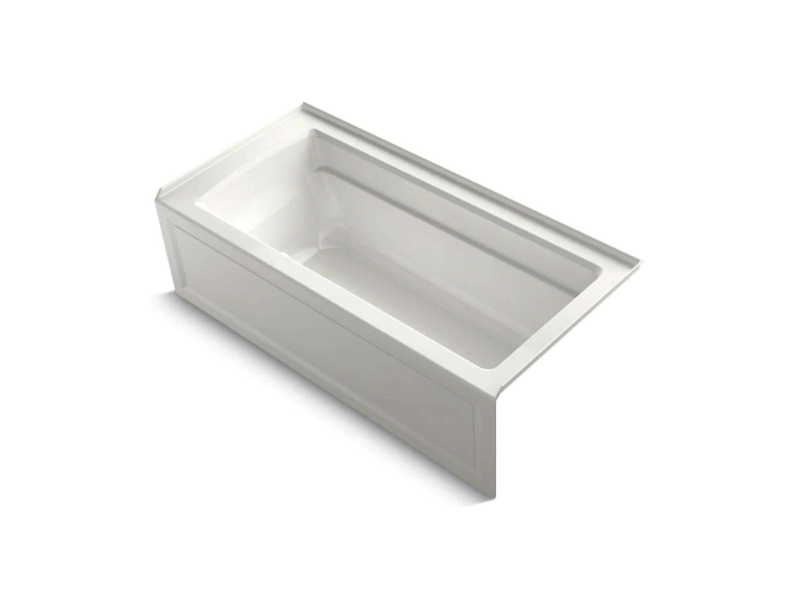 KOHLER K-1949-GHRAW Archer 66" x 32" alcove Heated BubbleMassage air bath with Bask heated surface, right drain - Image 6