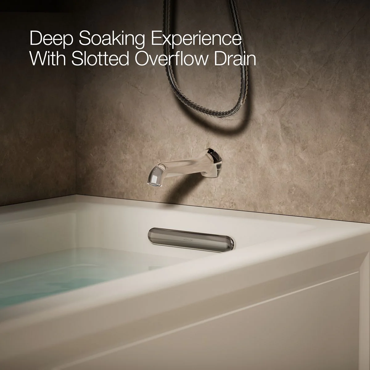 KOHLER K-1949-XGHRA Archer 66" x 32" alcove Heated BubbleMassage air bath and whirlpool, right drain - Image 24