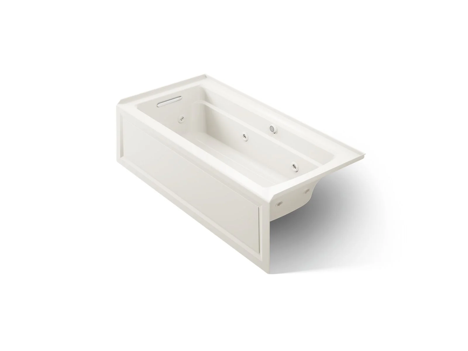 KOHLER K-1949-LAW Archer 66" x 32" alcove whirlpool bath with Bask heated surface, left drain - Image 22