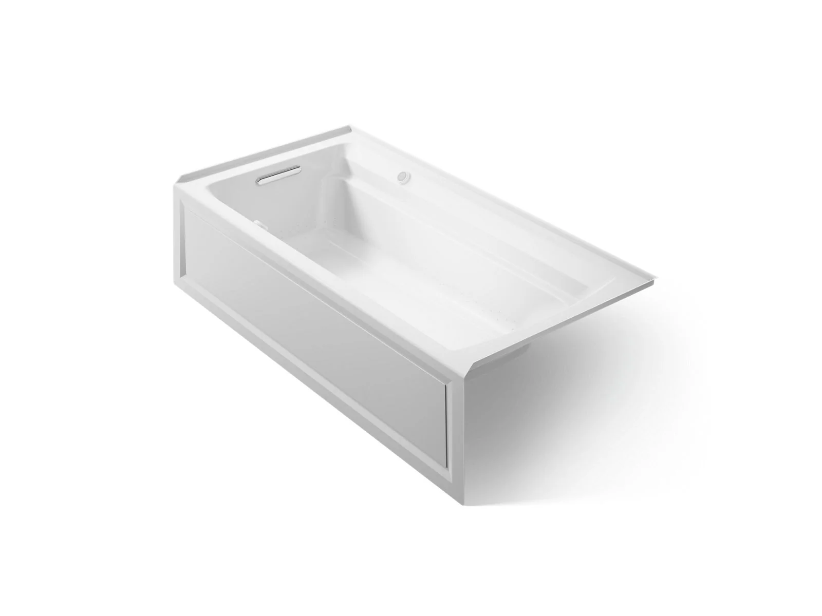 KOHLER K-1124-GHLAW Archer 72" x 36" alcove Heated BubbleMassage air bath with Bask heated surface, left drain - Image 17