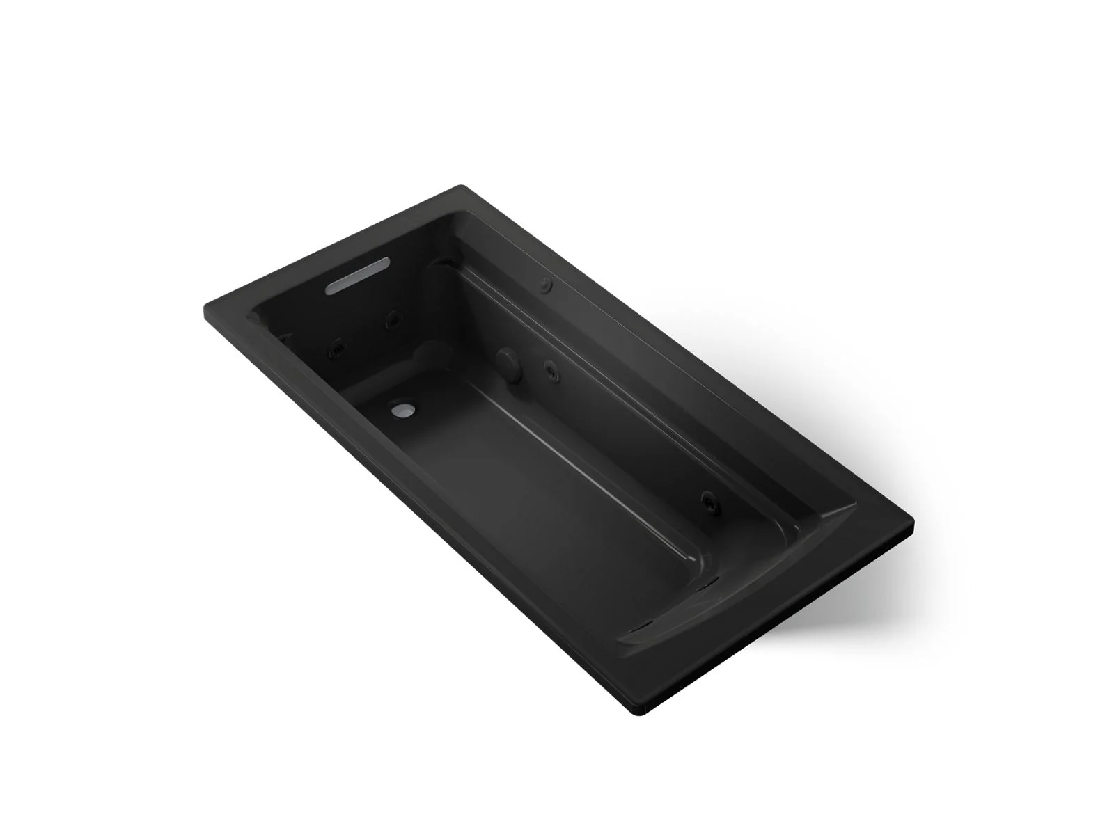 KOHLER K-1124-H Archer 72" x 36" drop-in heated whirlpool bath - Image 17