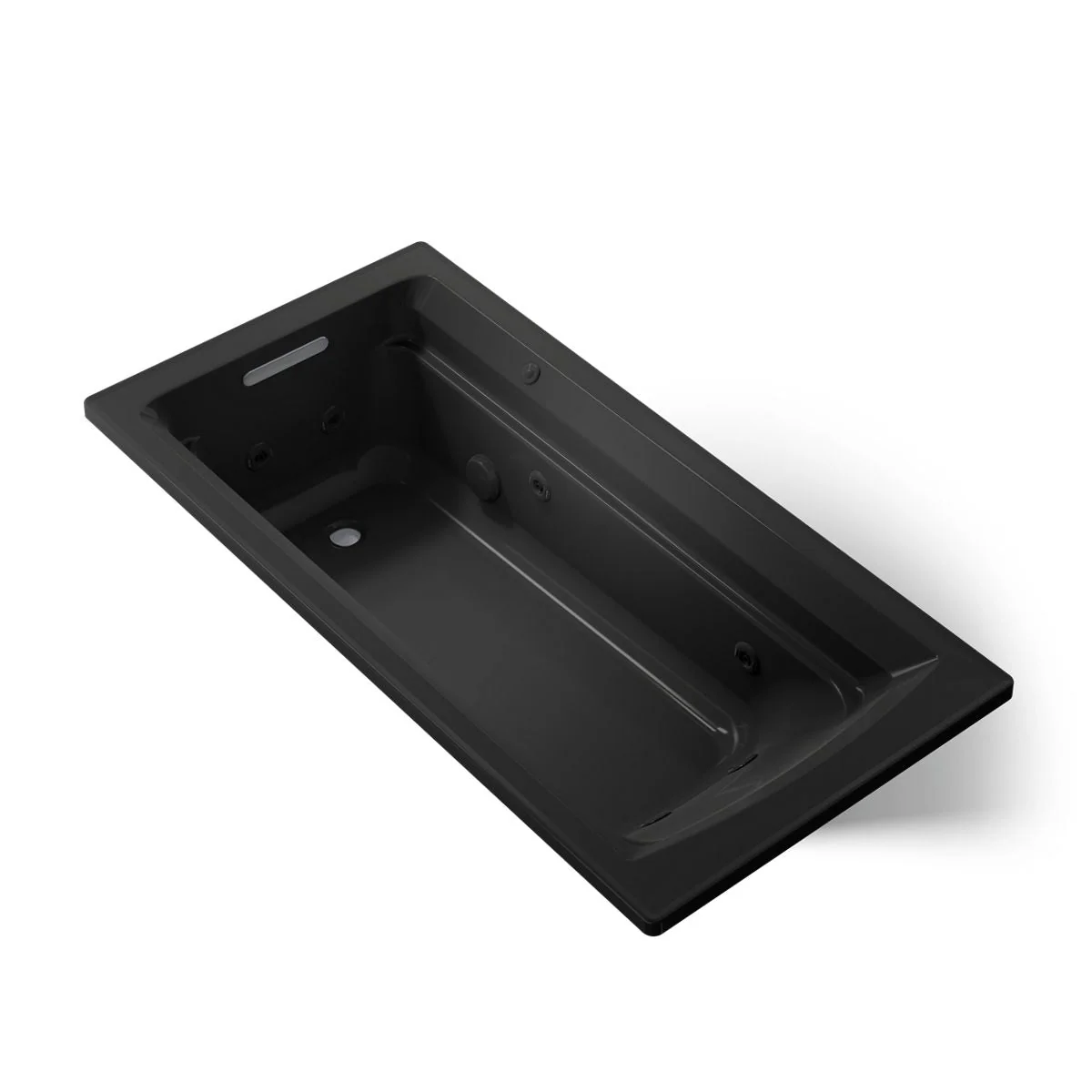 KOHLER K-1124-H Archer 72" x 36" drop-in heated whirlpool bath - Image 21