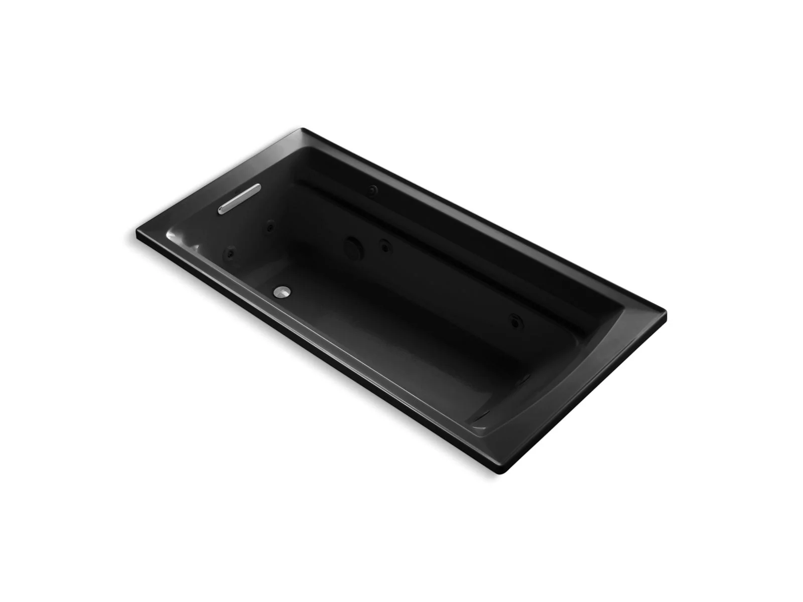 KOHLER K-1124-H Archer 72" x 36" drop-in heated whirlpool bath - Image 3