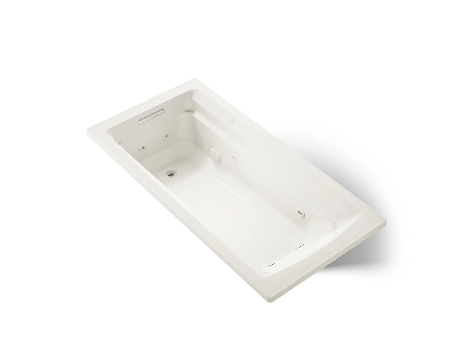 KOHLER K-1124-H Archer 72" x 36" drop-in heated whirlpool bath - Image 7