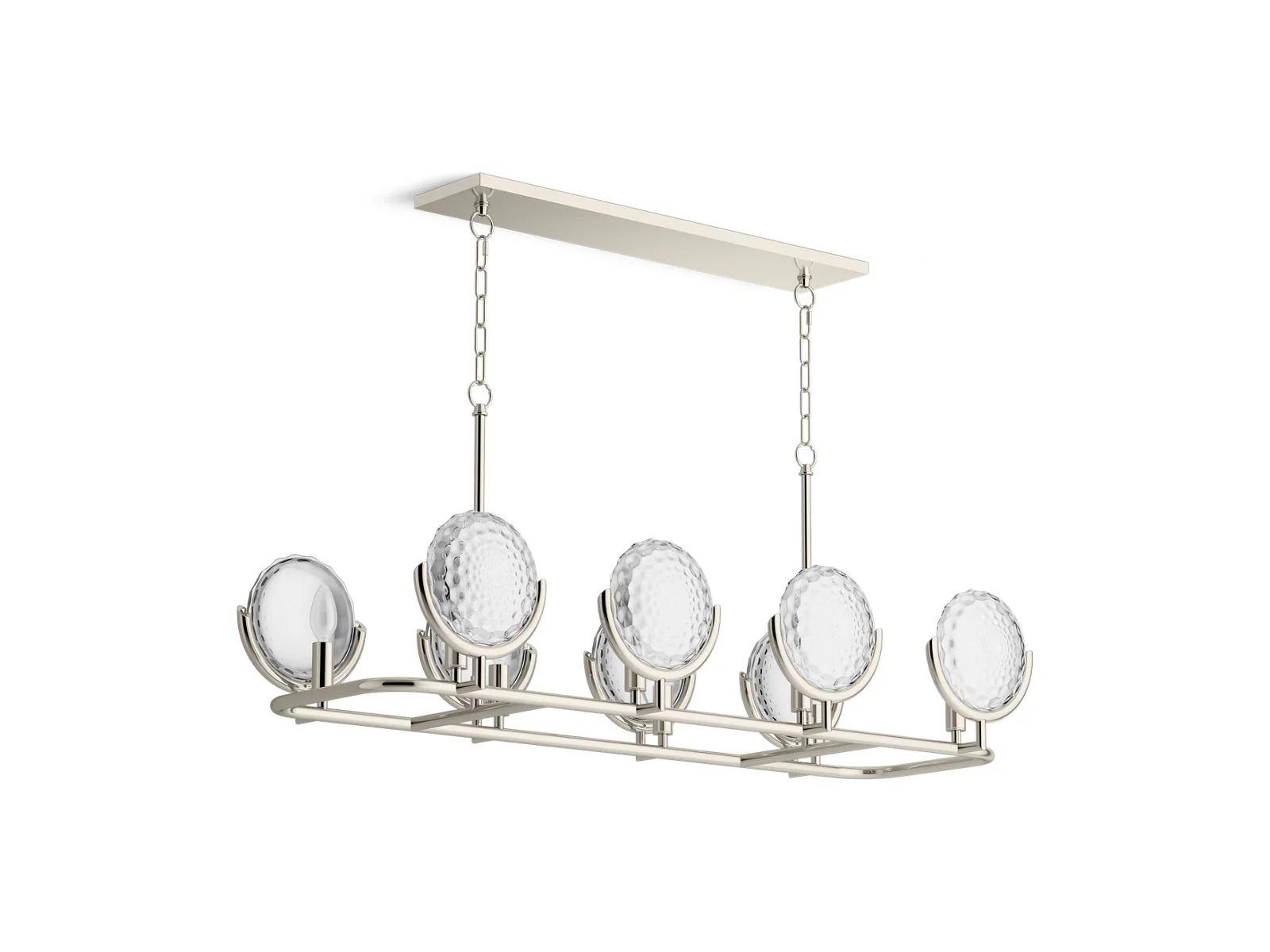 KOHLER K-29382-CH08B Arendela 38" linear chandelier - Image 2
