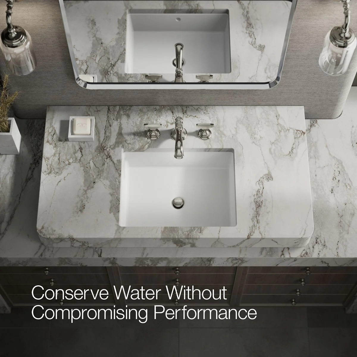KOHLER K-98068-6 Artifacts T-handle bathroom sink faucet handles - Image 44