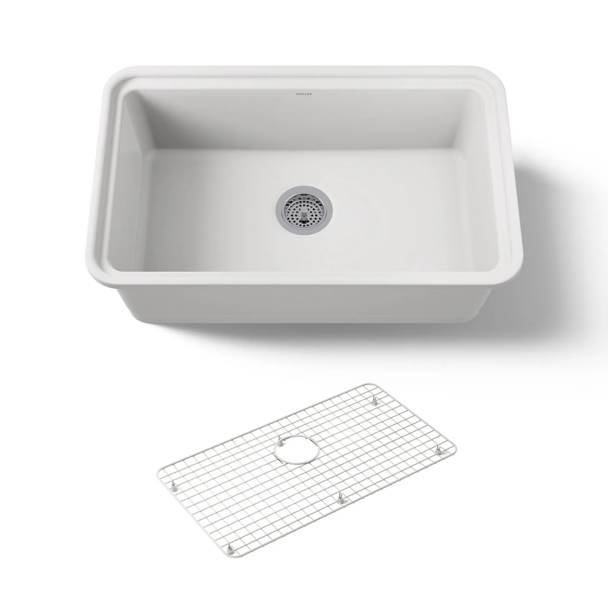 KOHLER K-36255 Audrine 30" undermount single-bowl kitchen sink - Image 12