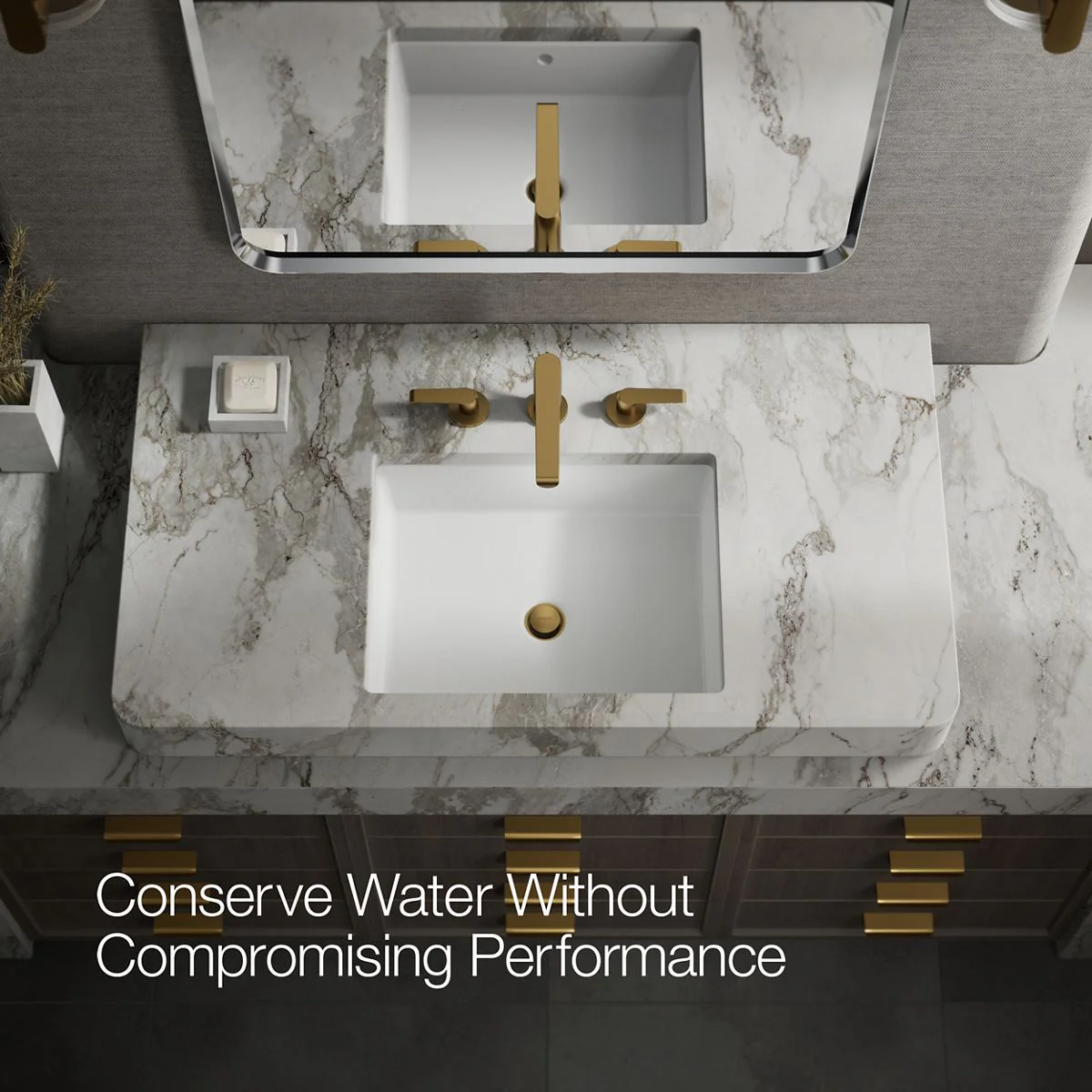 KOHLER K-97352-4 Avid Widespread bathroom sink faucet, 1.2 gpm - Image 8