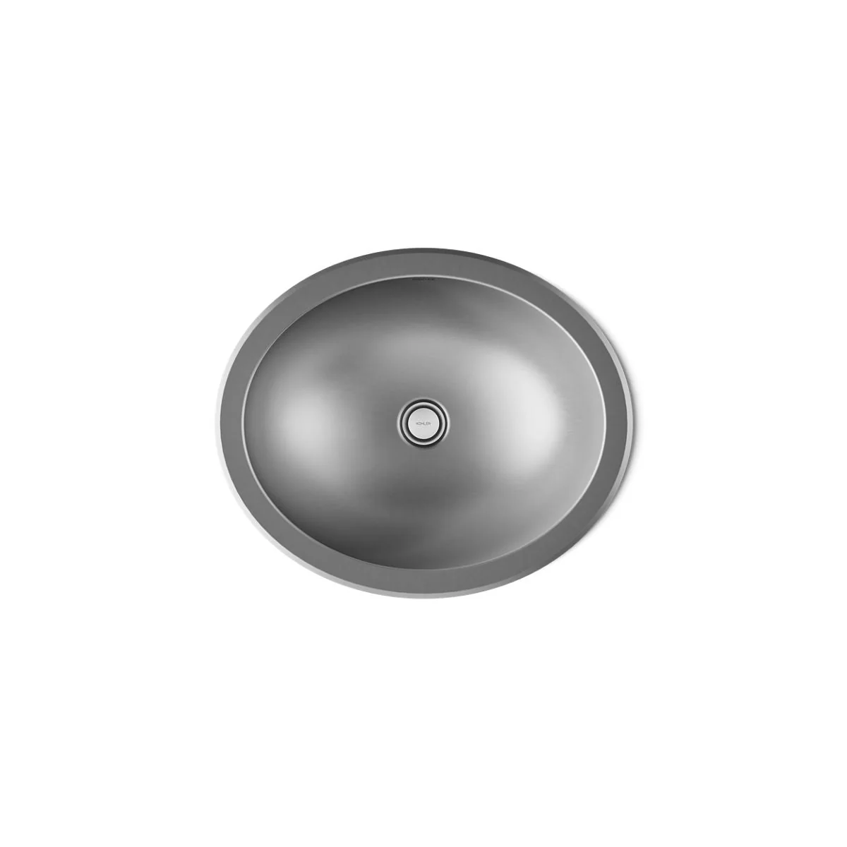 KOHLER K-2608-SU Bachata 20" oval drop-in/undermount bathroom sink, no overflow - Image 6