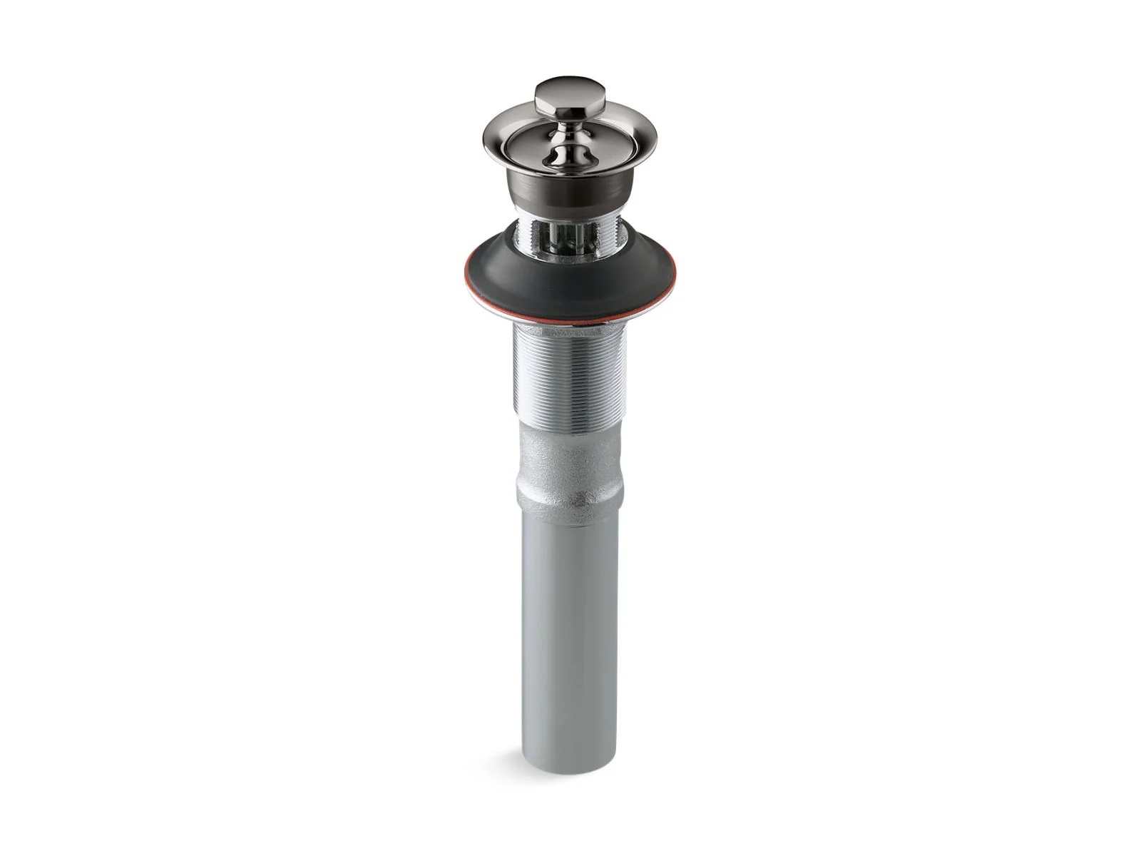 KOHLER K-7127-A Bathroom sink drain with overflow and non-removable metal stopper - Image 16