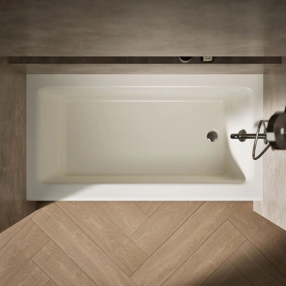 KOHLER K-876 Bellwether 60" x 32" alcove bath, right drain - Image 6
