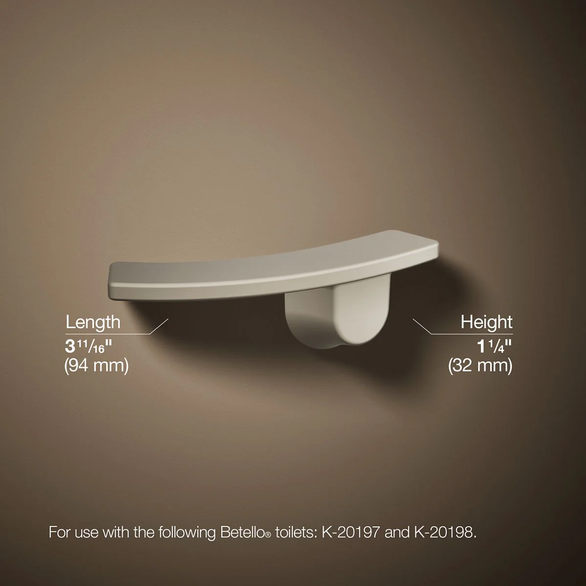 KOHLER K-21261-L Betello Left-hand trip lever - Image 33