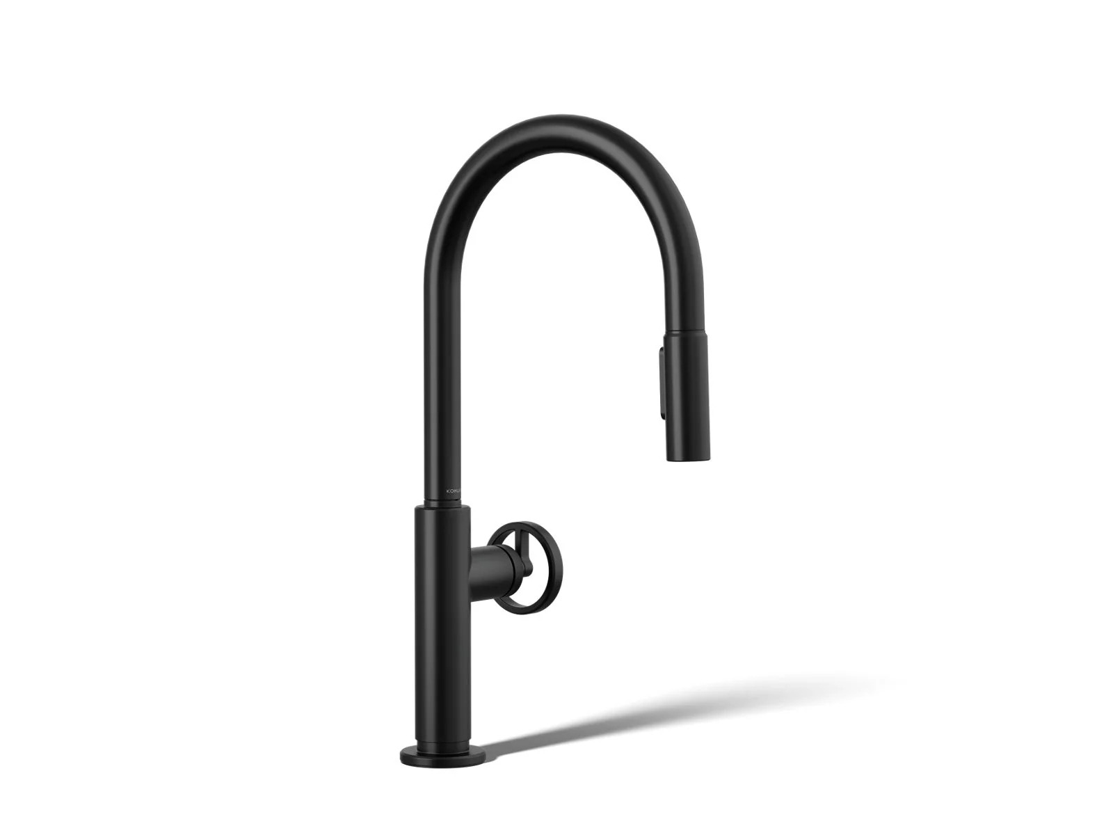 KOHLER K-28669-9 Billet Pull-down kitchen sink faucet with two-function sprayhead - Image 3