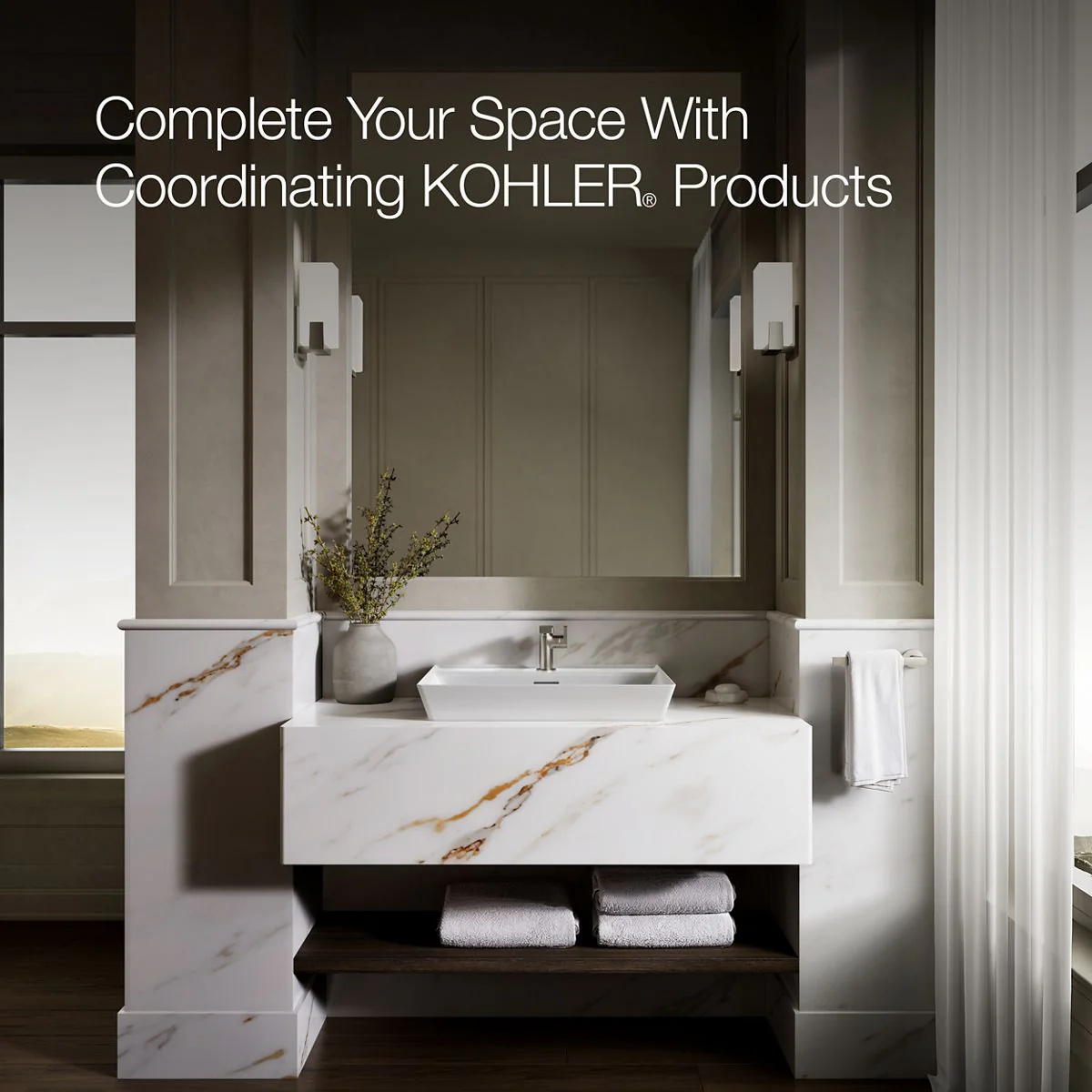 KOHLER K-21059-1 Brazn 23" rectangular vessel bathroom sink - Image 12