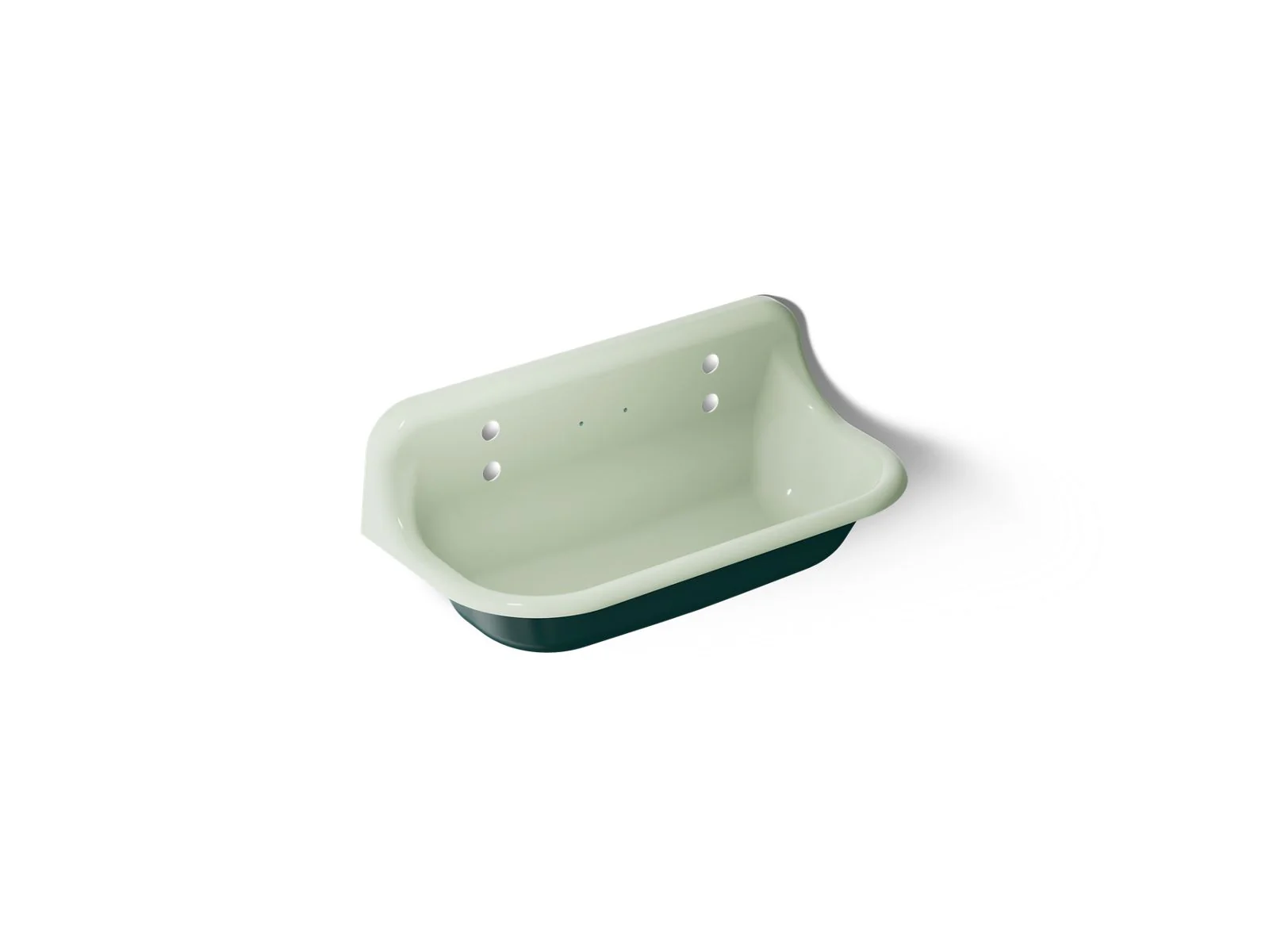 KOHLER K-3200-PAT Brockway 36" wall-mount utility sink - Image 4