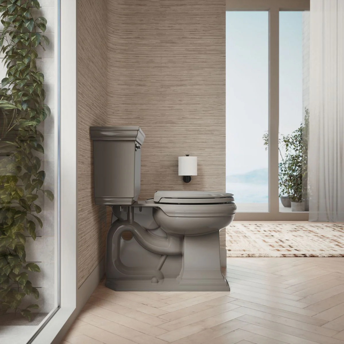 KOHLER K-4639-RL Cachet ReadyLatch Quiet-Close round-front toilet seat - Image 47