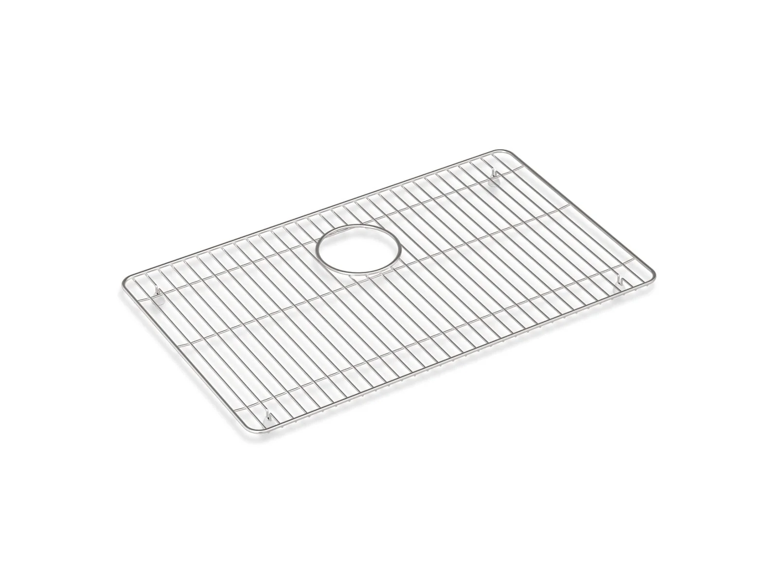 KOHLER K-80038 Cairn Stainless steel sink rack, 23-1/4" x 14", for K-28000 - Image 2