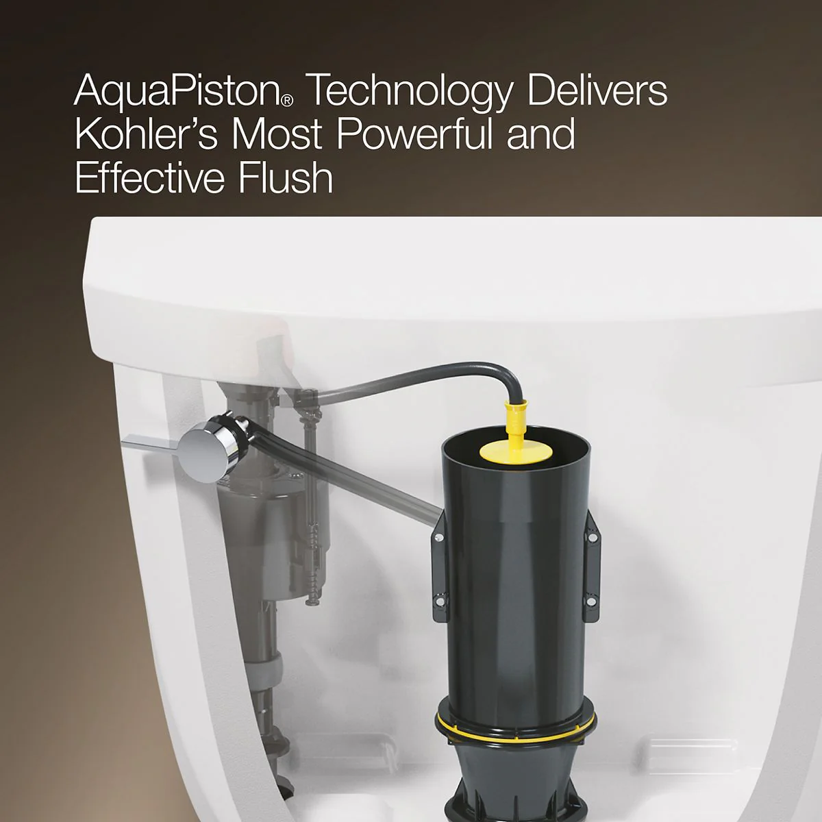 KOHLER Cimarron Toilet tank, 1.6 gpf - Image 4