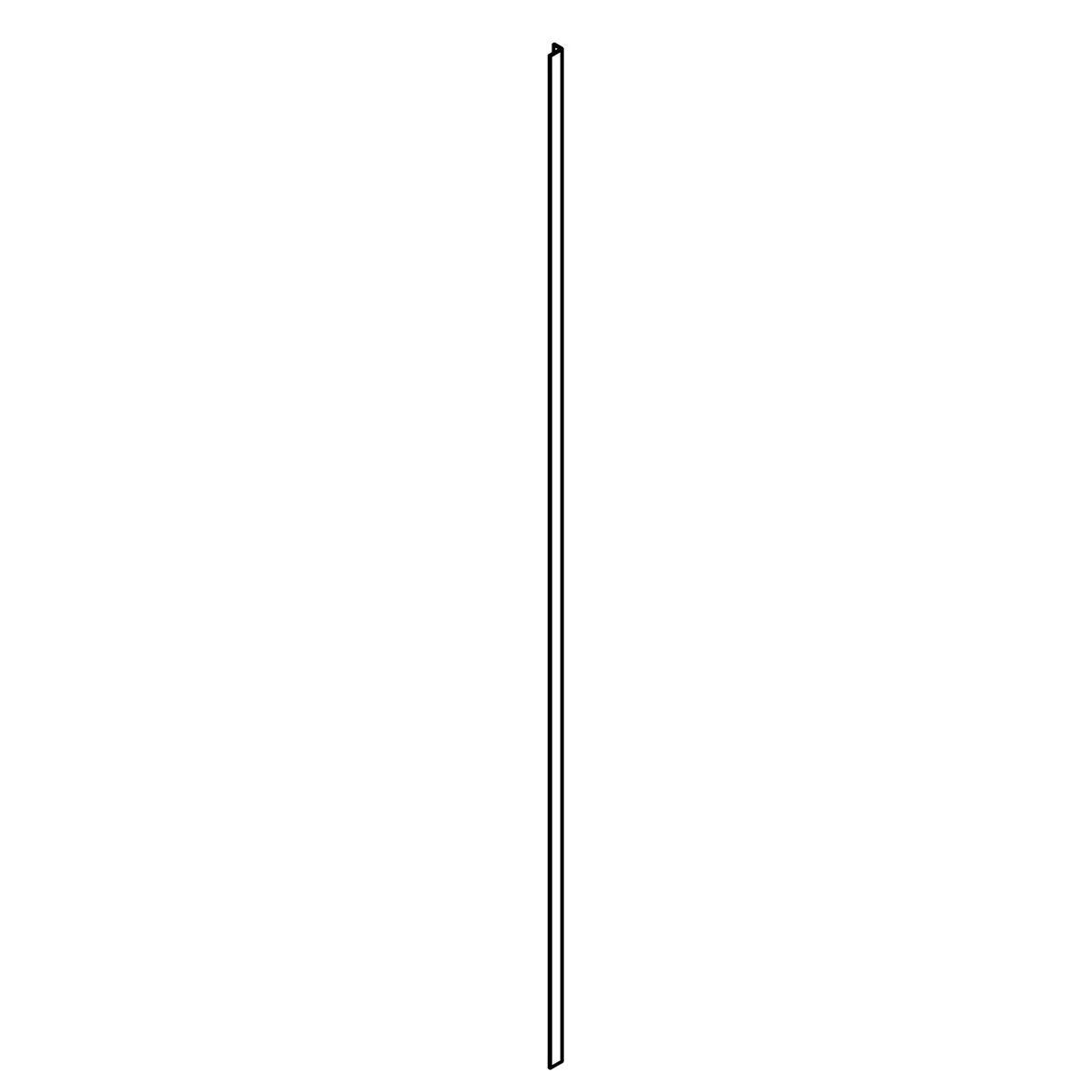 KOHLER K-1284534-08 Clear Wall Jamb, 52.235" Long