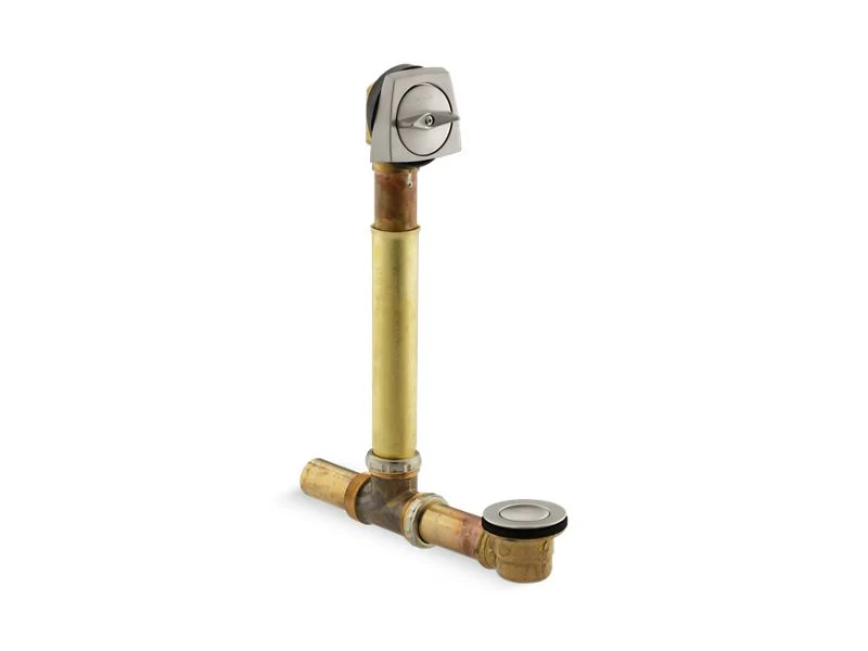KOHLER K-7161-AF Clearflo 1-1/2" adjustable pop-up drain with above- or through-the-floor installations for 17"-24" deep baths - Image 6