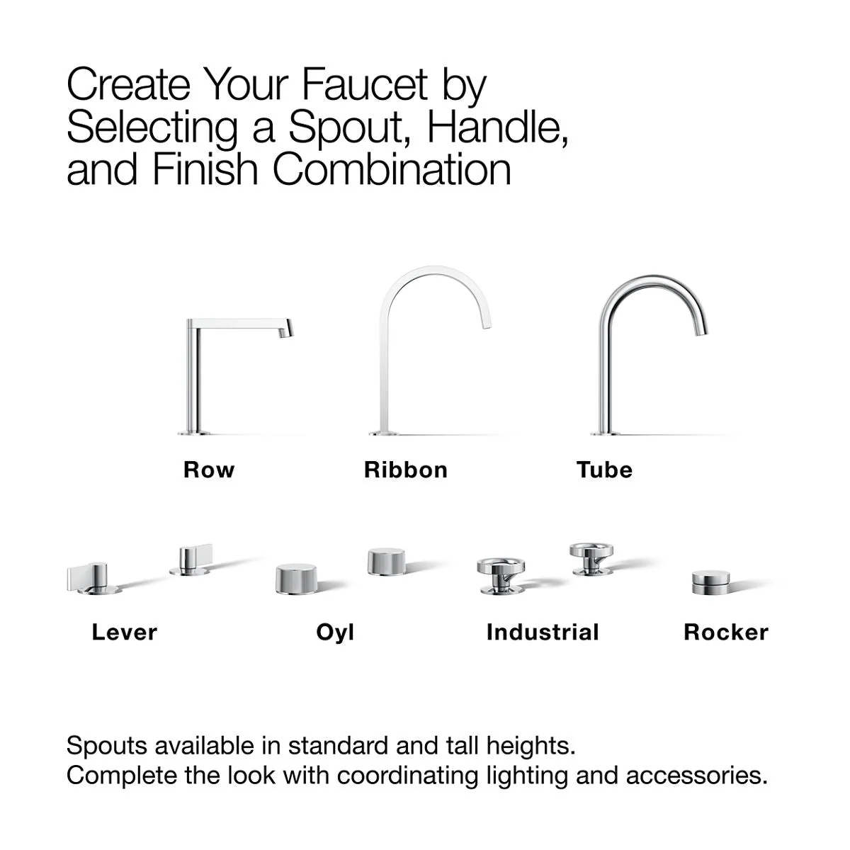 KOHLER K-23887 Components Bathroom sink faucet spout with Row design, 1.2 gpm - Image 17