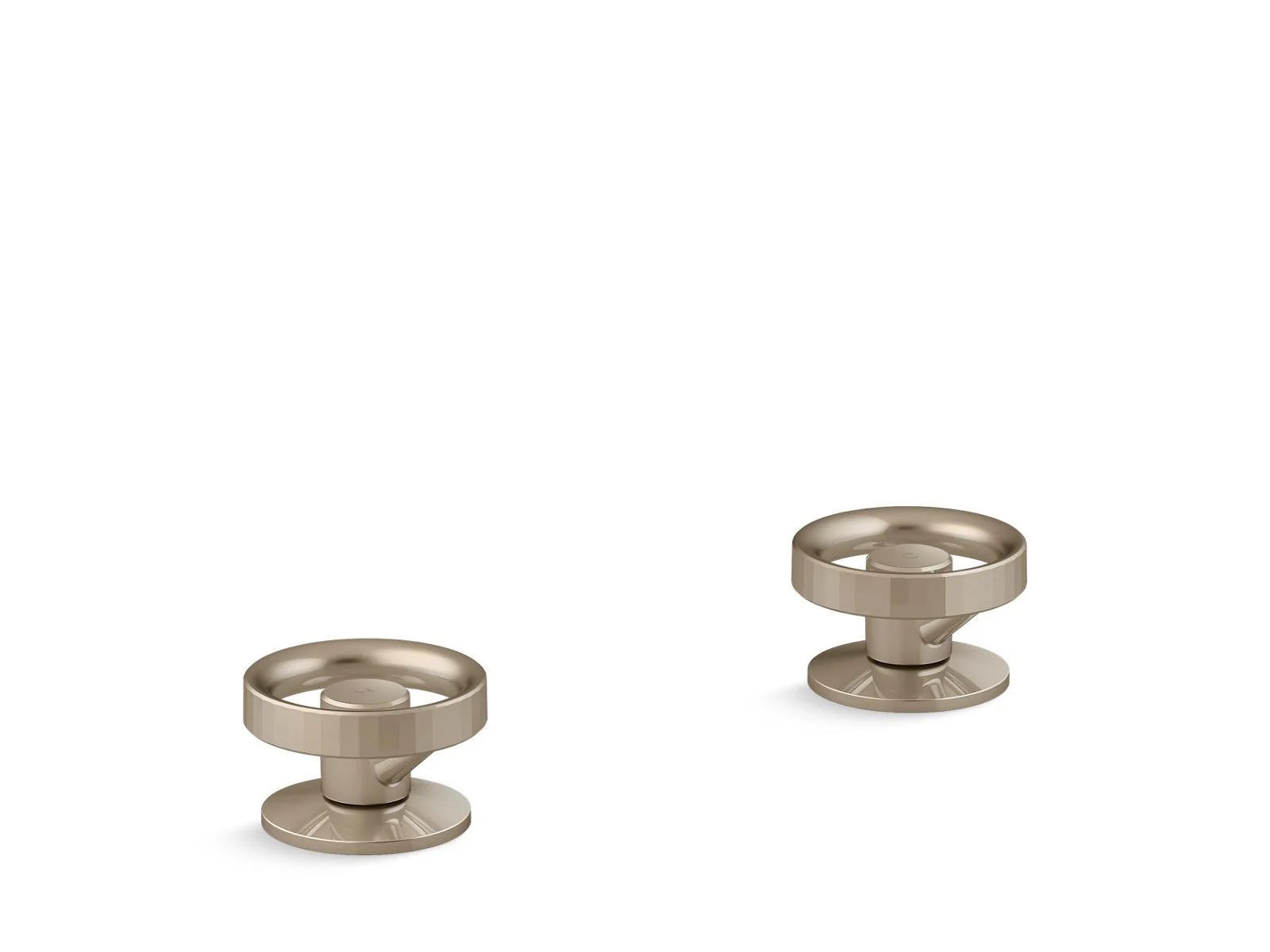 KOHLER K-77990-9 Components Deck-mount bath faucet handles with Industrial design - Image 5