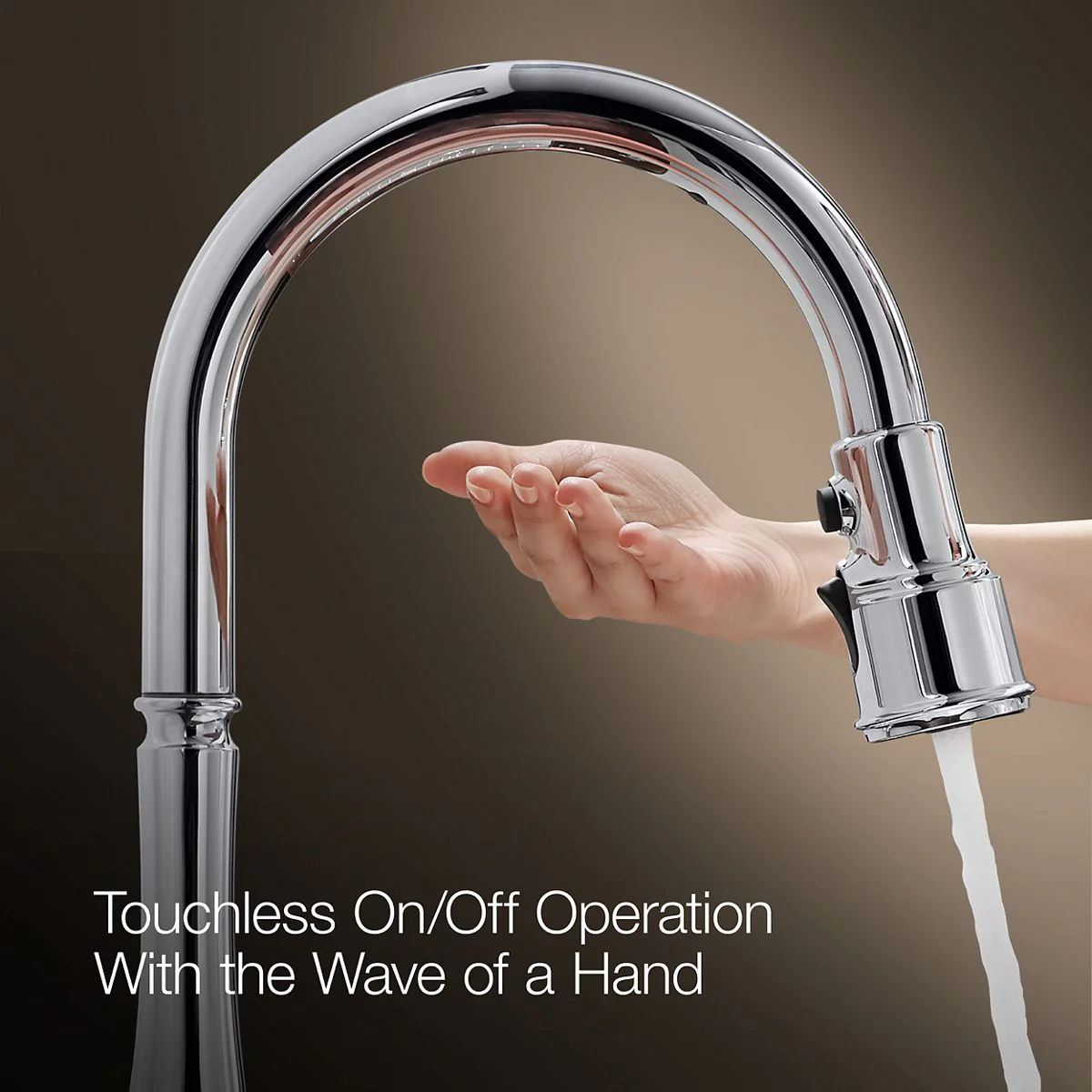 KOHLER K-28271 Components Touchless pull-down kitchen sink faucet with two-function sprayhead - Image 22