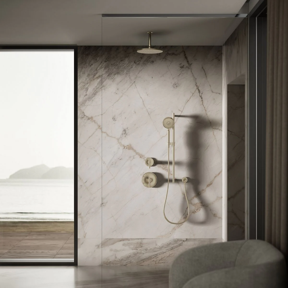 KOHLER Contemporary Round 10" single-function rainhead, 2.5 gpm - Image 25