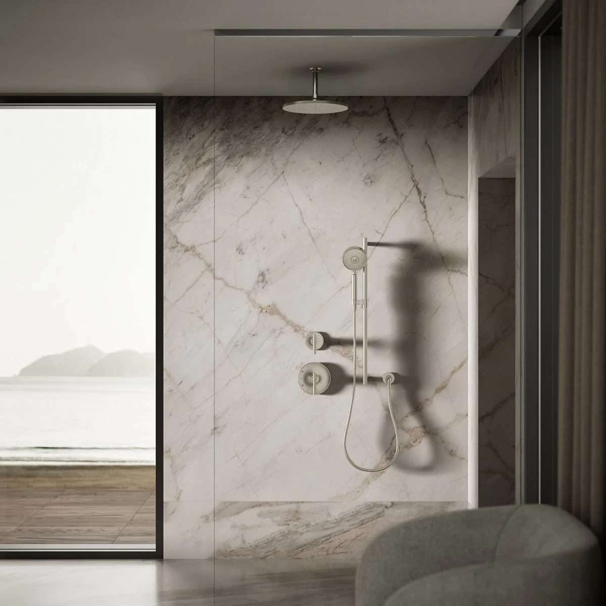 KOHLER Contemporary Round 12" single-function rainhead, 2.5 gpm - Image 19